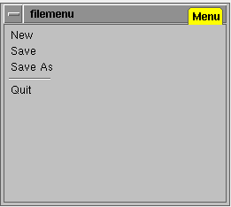 Menu module